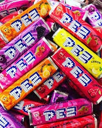 Snackadilly Pez Candy Refills (About 100 Rolls) "Value Size" 2Lb Bulk Bag - Cherry, Strawberry, Lemon, Grape, Orange, & Raspberry Flavors - By Snackadilly