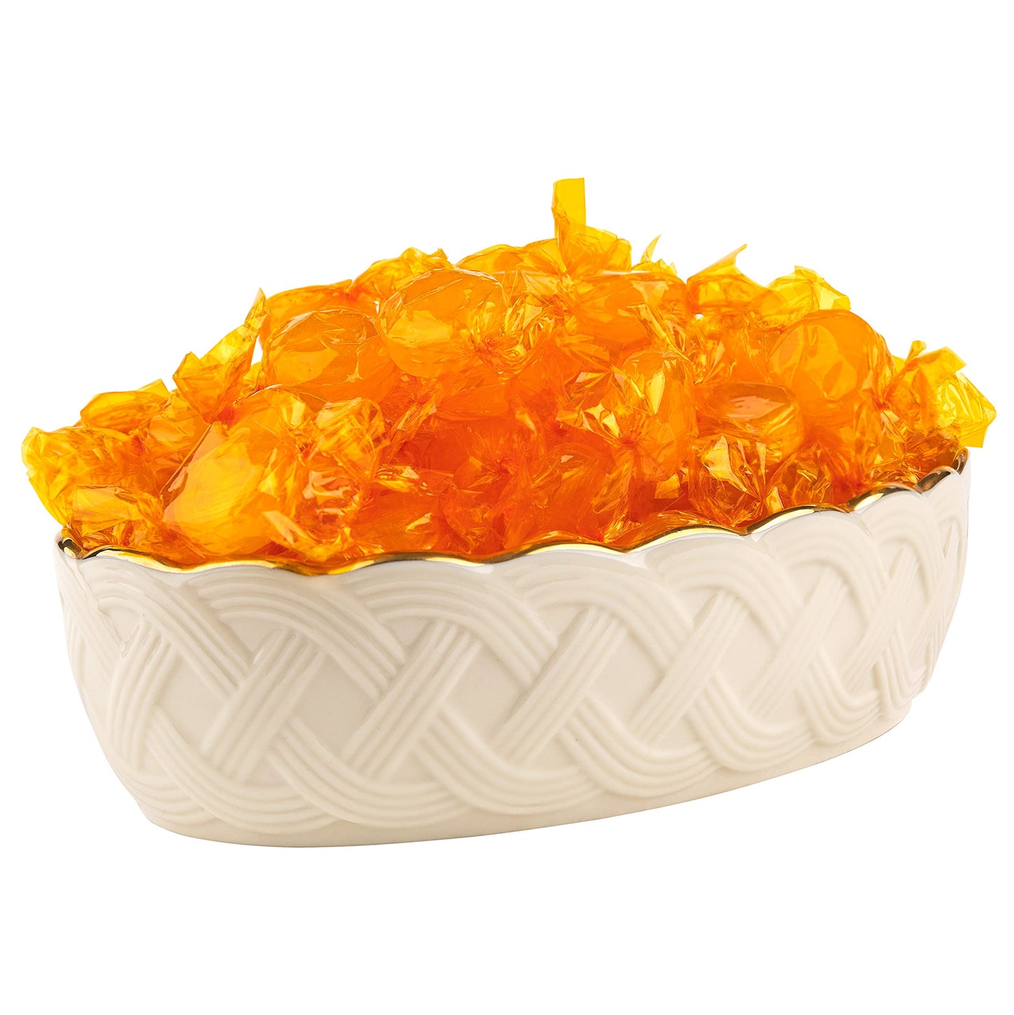 Butterscotch Candy Buttons 2 Lbs. - Individually Wrapped Hard Candy Packed By Snackadilly